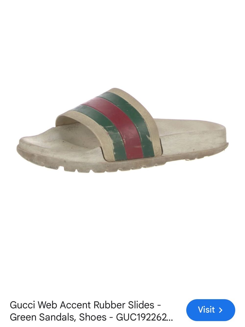 Authentic Gucci Slides - Picture 2 of 2